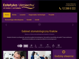Kompleksowe usługi stomatologiczne w Krakowie