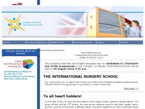 Sieć szkół o profilu międzynarodowym.